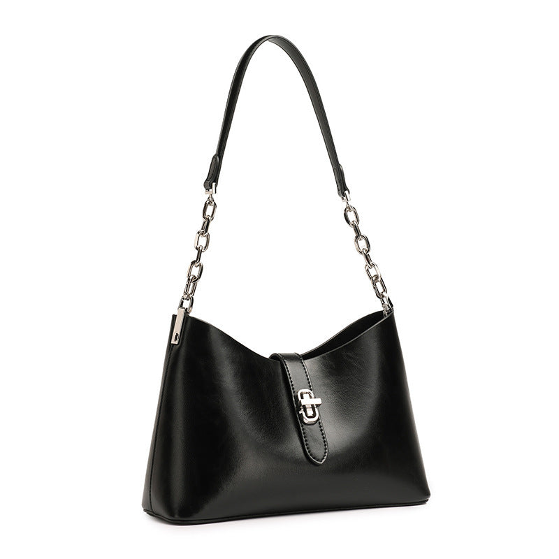 Sac bandoulière chic à chaîne – Élégant & polyvalent pour femme – vue du produit