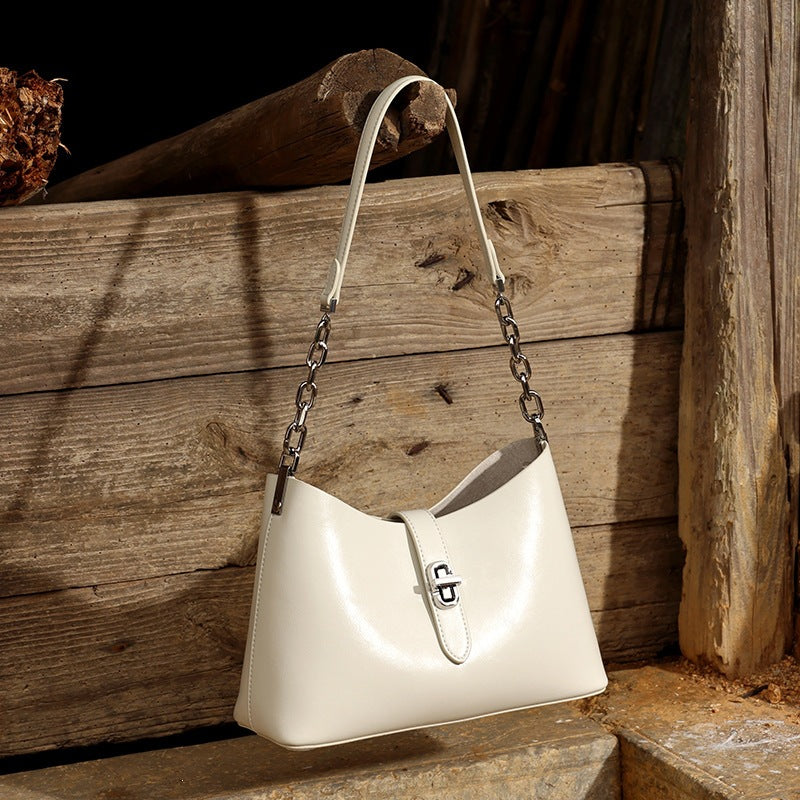 Sac bandoulière chic à chaîne – Élégant & polyvalent pour femme – vue du produit