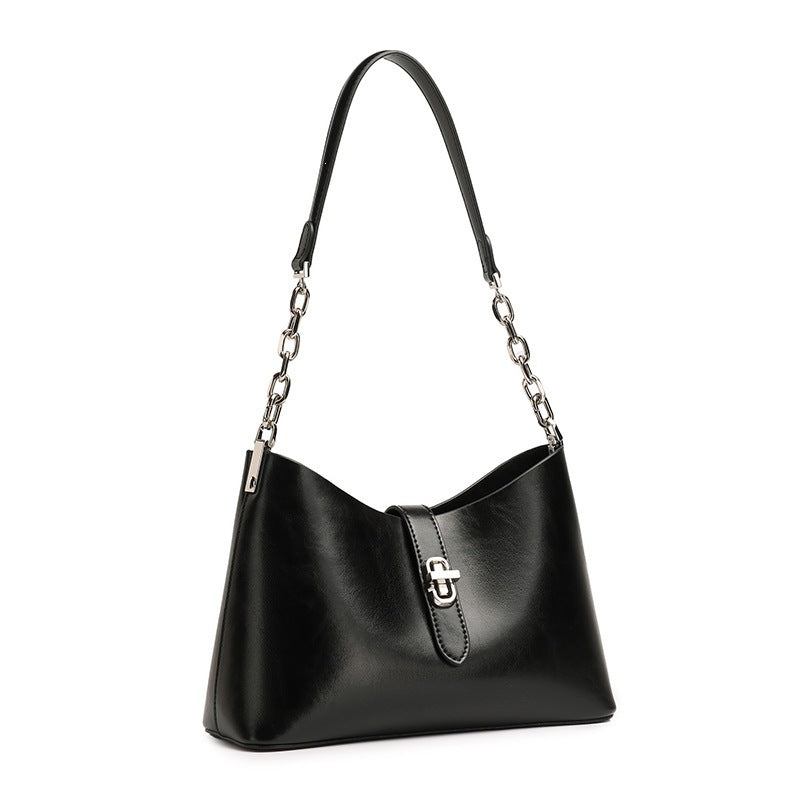 Sac bandoulière chic à chaîne – Élégant & polyvalent pour femme – vue 4
